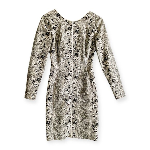 Reiss Fion Snake Print Sheath Dress Size 0 US / 4 UK / 32 EU - Picture 3 of 16